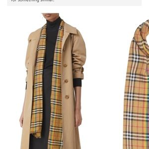 Burberry scarf